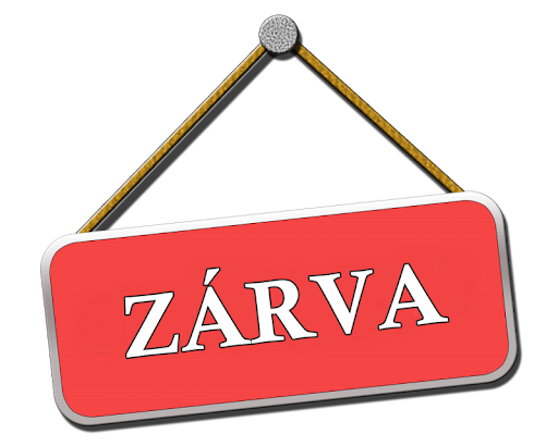 Szeptember 18-27 között zárva